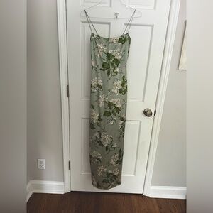 Reformation Frankie Dress Tea Garden SZ 0